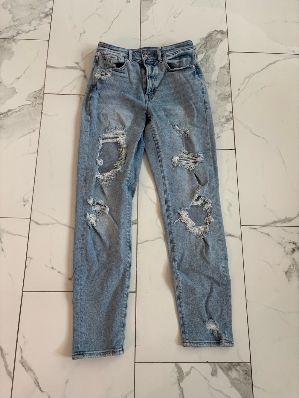 AE distressed jeans